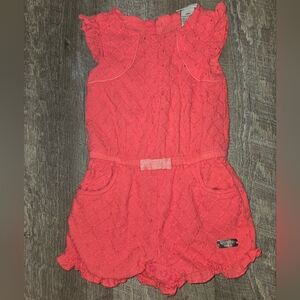 Kids Coral Romper